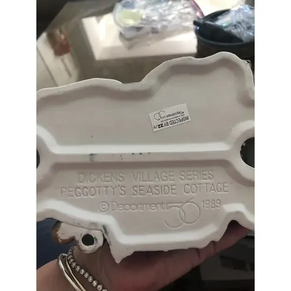 Dept. 56 Dickens Village David Copperfield Peggotty's Seaside Cottage 5550-6 Box - Picture 6 of 7